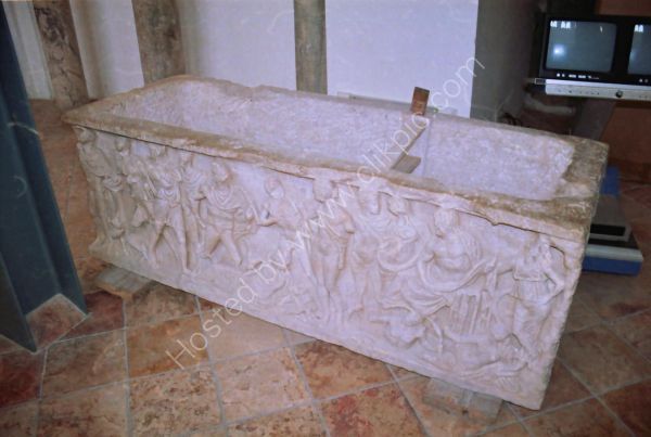 Carved Sarcophagus, Church, Ravello